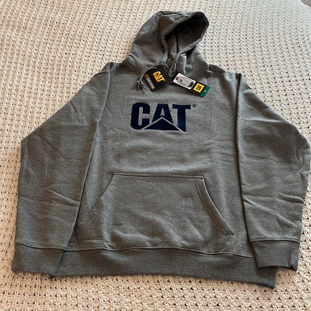 NWT CAT hoodie Size XL